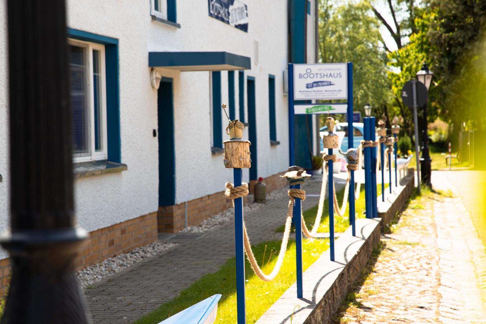 Boootshaus - Am Spreeufer Hotel Beeskow Kültér fotó